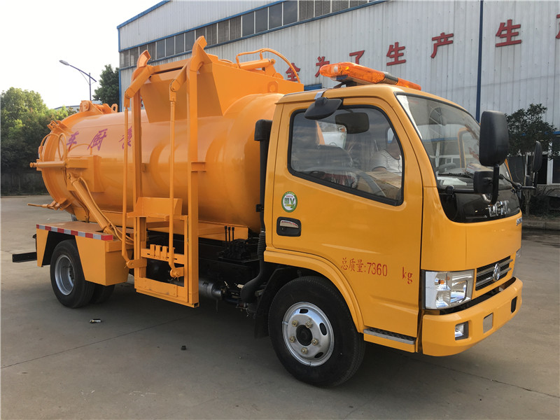 東風多利卡藍牌餐廚垃圾車